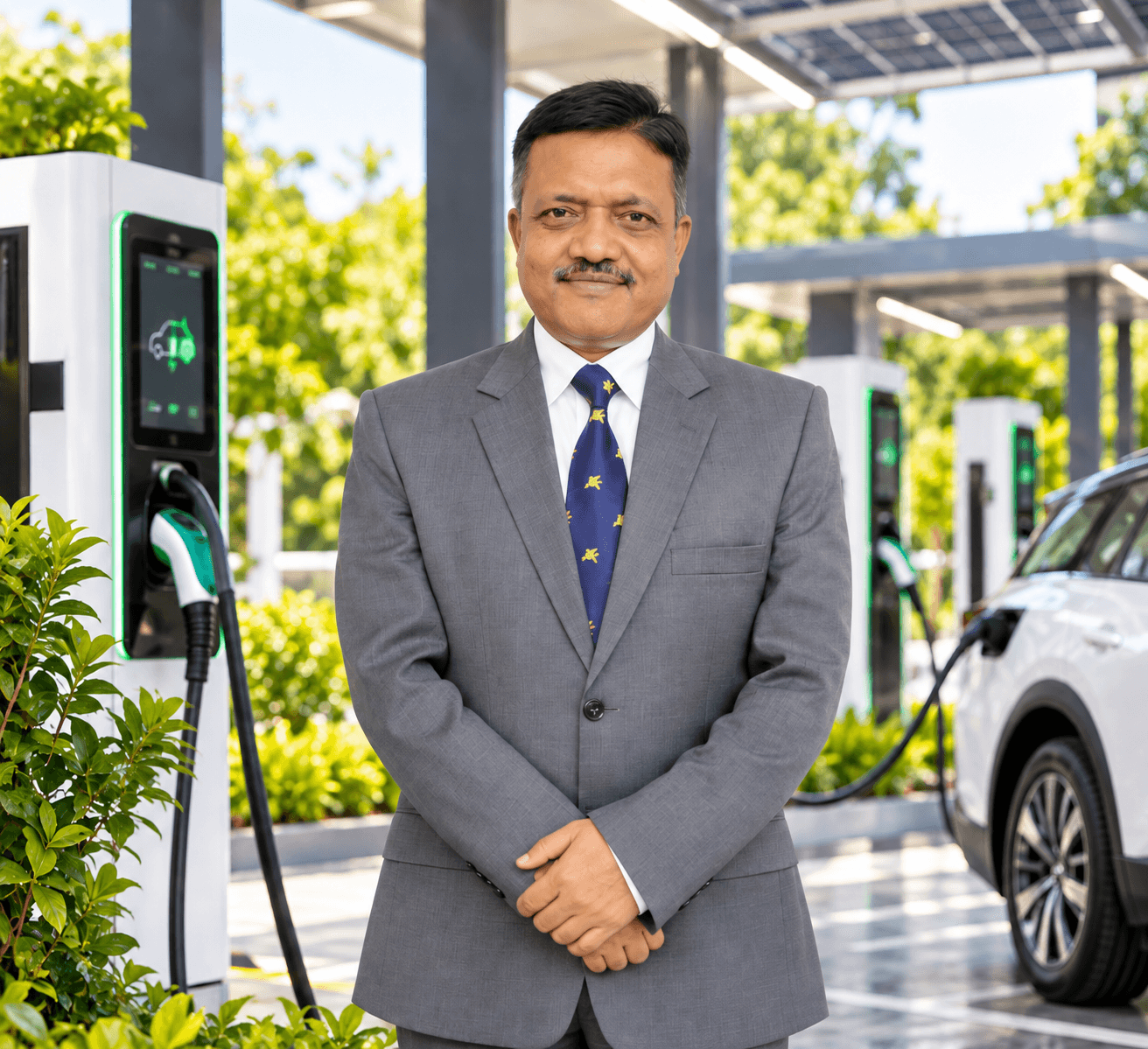 HFO Manoj Kumar Sharma, co-founder of MyEVStation